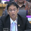 DPR RI raker dengan Menteri Keuangan Purbaya Yduhi Sadewa. (YouTube/TVR Parlemen)