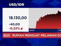 IHSG dan Rupiah Menguat, Namun Dolar AS Masih Berada di Posisi Rp 18.100