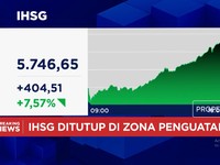 IHSG Ditutup Menguat 7,% & Rupiah Melesat ke Rp 18.050 per USD