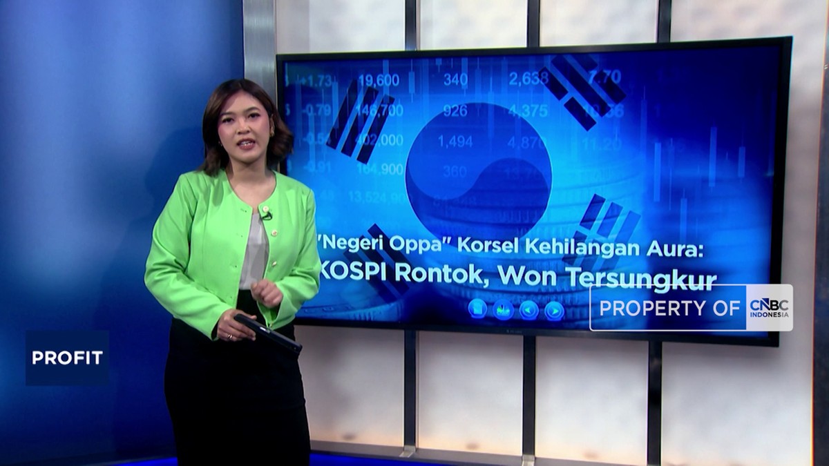 Video: Negeri Oppa Korsel Kehilangan Aura KOSPI Rontok, Won 
