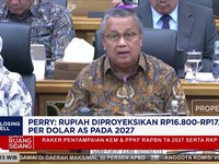 Perry: Rupiah Diproyeksikan Rp16.800-Rp17.500 Per Dolar AS Pada 2027