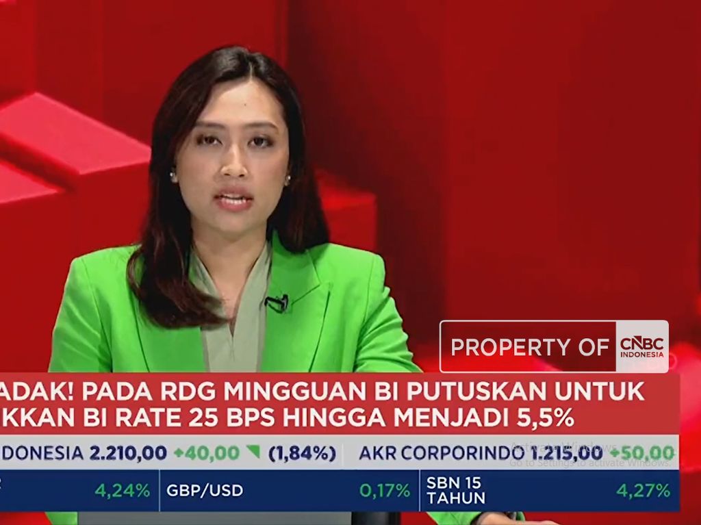 Rupiah Sentuh Rp 18.000/USD, BI Naikkan Suku Bunga 25 Bps Jadi 5,50%