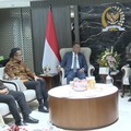 Wakil Ketua DPR RI, Sufmi Dasco bertemu pimpinan Bank Himbara. (Dok. Istimewa)