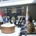 Wakil Ketua DPR RI, Sufmi Dasco bertemu pimpinan Bank Himbara. (Dok. Istimewa)