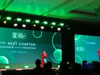 Wakil Menteri Pendidikan Tinggi, Sains dan Teknologi, Stella Christie dalam acara Grab Business Forum 2026, di Jakarta, Selasa (9/6/2026). (CNBC Indonesia/Novina Putri Bestari)