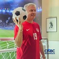Duta Besar Kanada untuk Indonesia Jess Dutton dalam media gathering menjelang Piala Dunia 2026 di Kediaman Duta Besar Kanada, Jakarta Selatan, Rabu (10/6/2026). (CNBC Indonesia/Thea Fathanah Arbar)