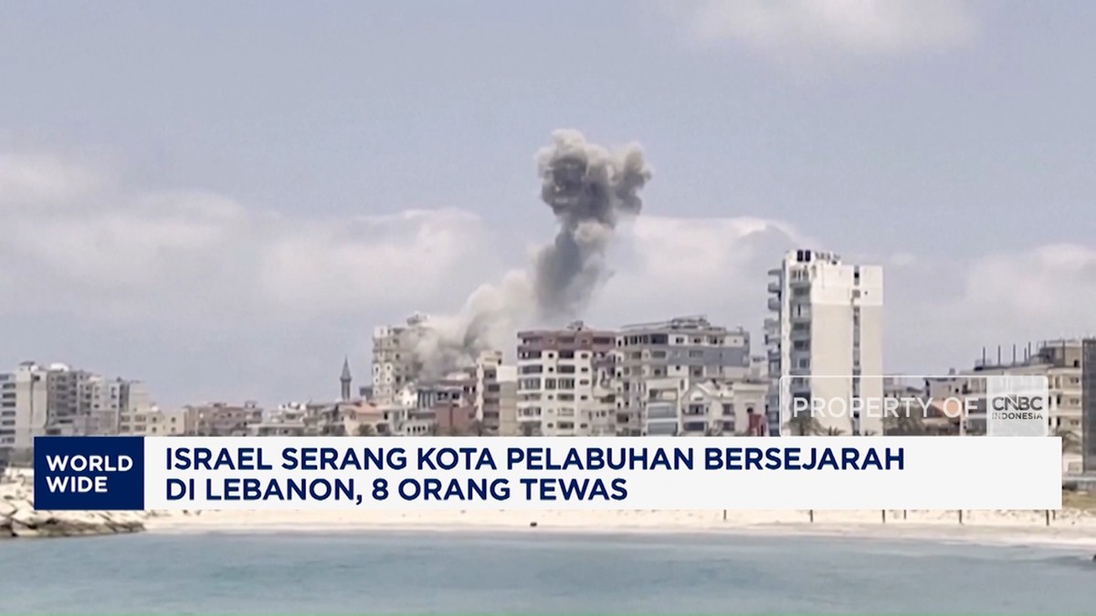 Video: Israel Serang Kota Pelabuhan Bersejarah di 