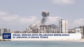 Israel Serang Kota Pelabuhan Bersejarah di Lebanon