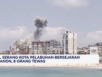 Israel Serang Kota Pelabuhan Bersejarah di Lebanon