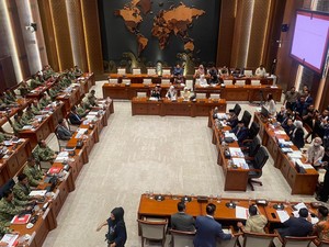 Komisi I DPR Rapat Tertutup dengan Menhan hingga Panglima TNI
