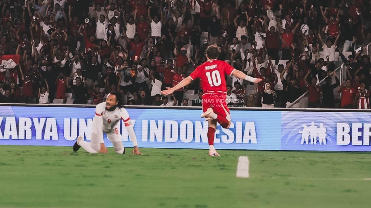 Momen Gol Tunggal Ole Romeny Bawa Timnas Indonesia Tekuk Moz