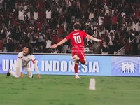 Momen Gol Tunggal Ole Romeny Bawa Timnas Indonesia Tekuk Mozambik 1-0