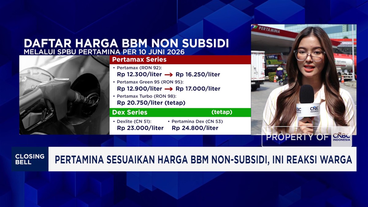 Video: Pertamina Sesuaikan Harga BBM Non-Subsidi, 