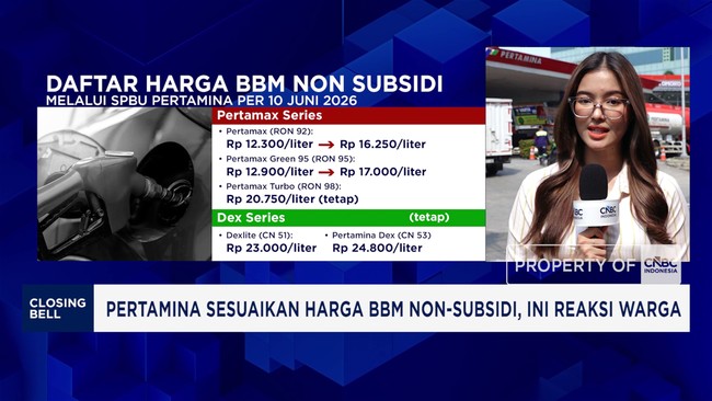 Video: Pertamina Sesuaikan Harga BBM Non-Subsidi, Ini Reaksi Warga