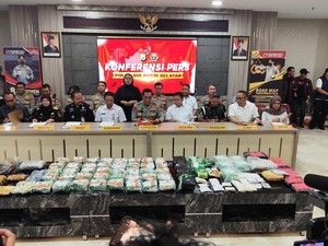 70 Kg Sabu-1.039 Ekstasi dari 1.778 Tersangka di Sulsel Diamankan Selama 2026