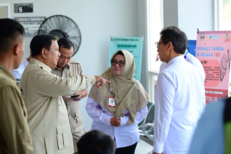 Presiden Prabowo Subianto meresmikan Rumah Sakit Umum Daerah (RSUD) KH. Muhammad Thohir Krui di Kabupaten Pesisir Barat, Lampung, Rabu (10/6/2026). (Dok. BPMI Sekretariat Presiden/Muchlis Jr)
