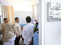 Presiden Prabowo Subianto meresmikan Rumah Sakit Umum Daerah (RSUD) KH. Muhammad Thohir Krui di Kabupaten Pesisir Barat, Lampung, Rabu (10/6/2026). (Dok. BPMI Sekretariat Presiden/Muchlis Jr)