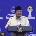 Foto: Presiden Prabowo Subianto menghadiri pembukaan Munas XVIII HIPMI di Bandar Lampung, Rabu (10/6/2026). (Tangkapan Layar YouTube Sekretariat Presiden)