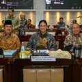 Rapat Kerja Komisi XI DPR RI dengan Menkeu, Menteri PPN/Kepala BAPPENAS, Gubernur BI DAN Ketua DK OJK, Rabu (10/6/2026). (Dok. Biro KLI Kemenkeu)
