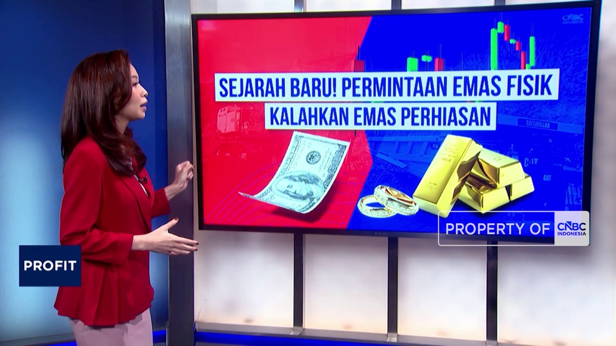 Video: Sejarah Baru! Emas Fisik Kalahkan Emas Perhiasan