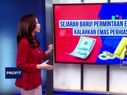 Sejarah Baru! Emas Fisik Kalahkan Emas Perhiasan