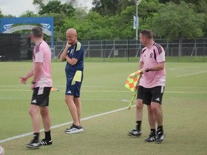 Video Wasit-wasit Piala Dunia 2026 Latihan Bareng Pierluigi Collina