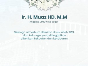 Selamat Jalan Muaz HD, Sosok Teladan di Parlemen Kota Bogor
