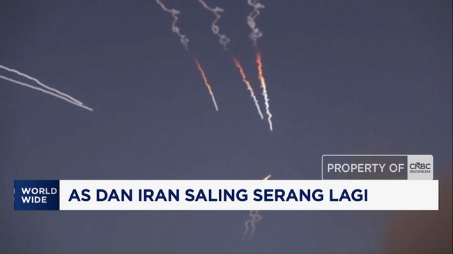 Video: AS dan Iran Saling Serang Lagi