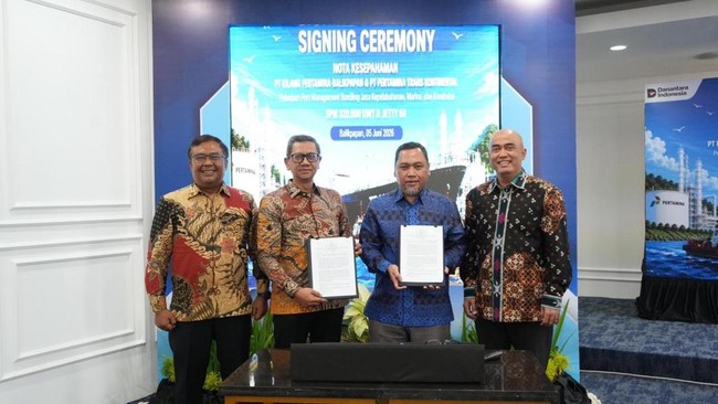 Kilang Pertamina Balikpapan dan PTK Kolaborasi Kelola Infrastruktur