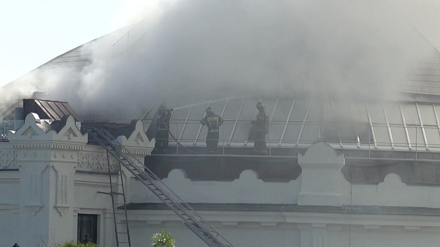 Drone Ukraina dilaporkan menghantam sebuah museum bersejarah di Kota Sevastopol, wilayah Krimea yang dianeksasi Rusia, Rabu (10/6/2026).