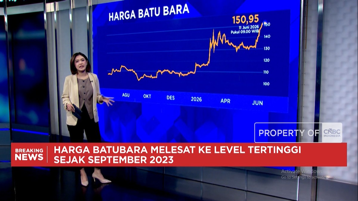 Video: Harga Batu Bara Tembus Level Tertinggi Sejak September 2023 