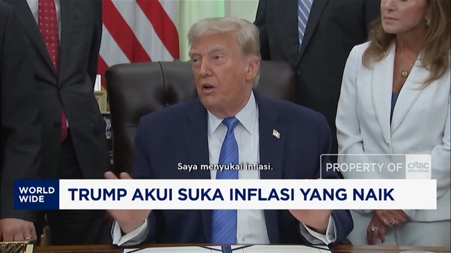 Video: Inflasi AS Meroket, Trump: Saya Suka Inflasi