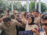 Kepala Badan Gizi Nasional Nanik Sudaryati Deyang di Istana Kepresidenan, Jakarta Pusat, Kamis (11/6/2026). (CNBC Indonesia/Emir Yanwardhana)