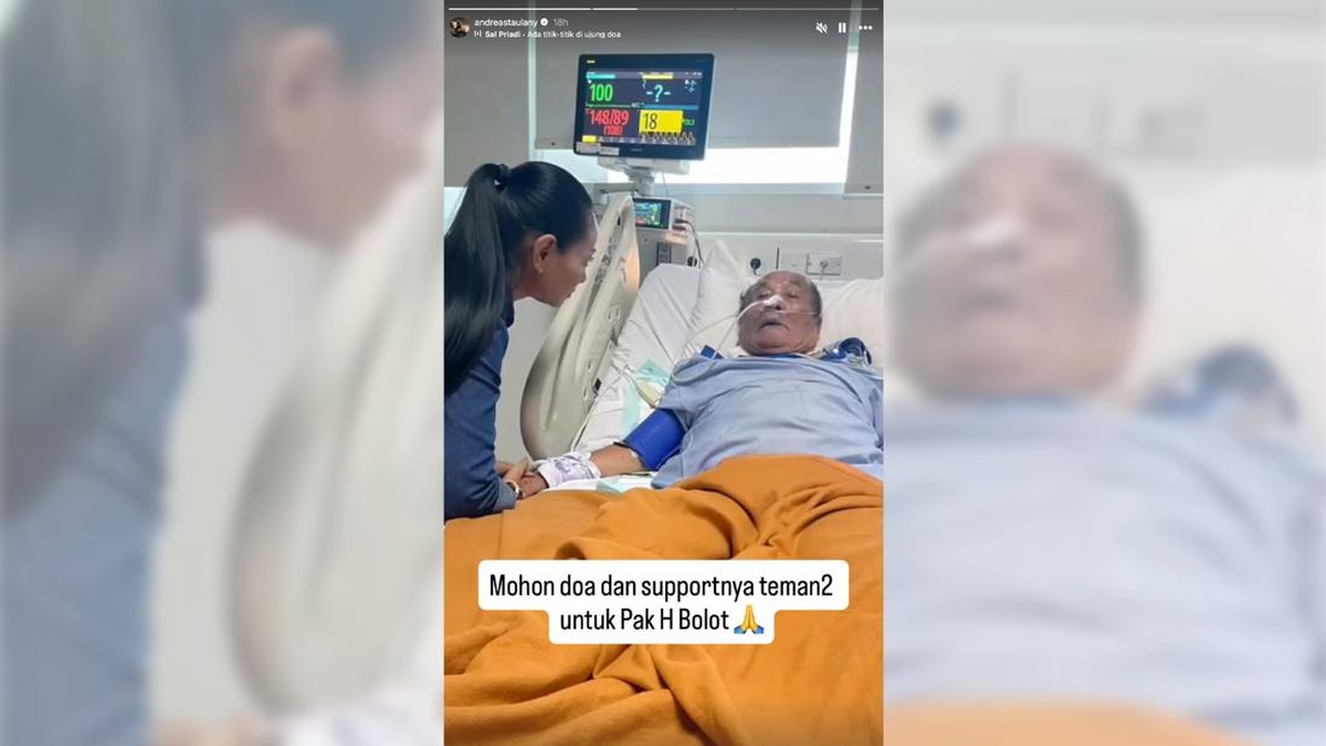 Pelawak Haji Bolot Jalani Perawatan di Rumah Sakit, Begini Kondisinya