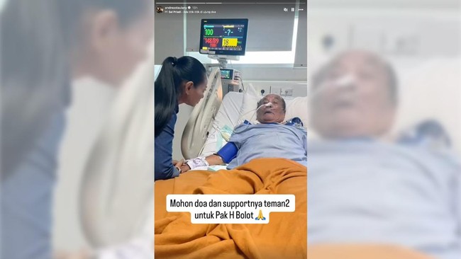 Pelawak Haji Bolot Jalani Perawatan di Rumah Sakit, Begini Kondisinya