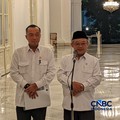 Menteri Pendidikan Dasar dan Menengah (Mendikdasmen) Abdul Mu'ti di Istana Merdeka, Kamis (11/6/2026). (CNBC Indonesia/Emir Yanwardhana)