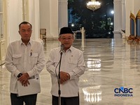 Menteri Pendidikan Dasar dan Menengah (Mendikdasmen) Abdul Mu'ti di Istana Merdeka, Kamis (11/6/2026). (CNBC Indonesia/Emir Yanwardhana)