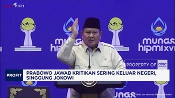 Prabowo Jawab Kritikan Sering Keluar Negeri, Singgung Jokowi