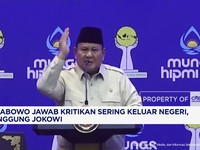 Prabowo Jawab Kritikan Sering Keluar Negeri, Singgung Jokowi