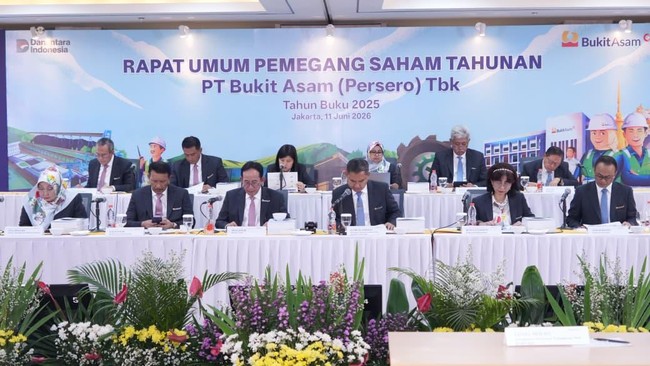 Ganti Dirut dan Komut, Ini Susunan Terbaru Pengurus PTBA