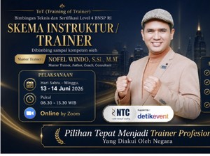 Mau Diakui Negara sebagai Trainer? Ini Jalur Resmi Lewat SKKNI Level 4 BNSP