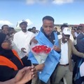 Wasit Omar Artan dari Somalia. (Tangkapan Layar Video/REUTERS)