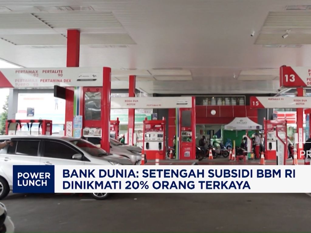 Bank Dunia: Setengah Subsidi BBM RI Dinikmati 20% Orang Terkaya