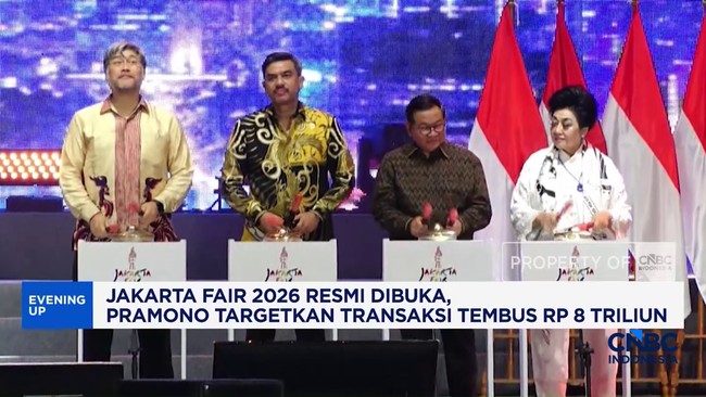 Video: Pramono Targetkan Transaksi Rp 8 Triliun Jakarta Fair 2026