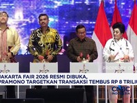 Jakarta Fair 2026 Resmi Dibuka, Pramono Targetkan Transaksi Tembus Rp 8 Triliun