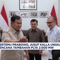 Jusuf Kalla Ungkap Rencana Tambahan PLTA 2.000 Mw