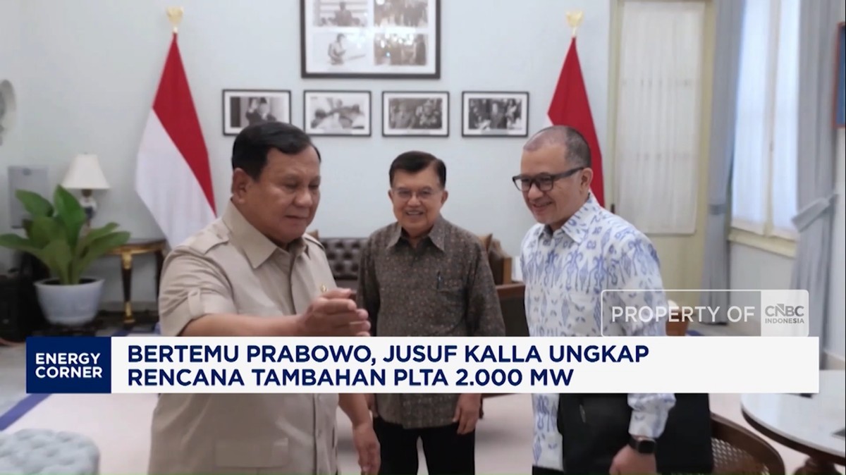Video: Jusuf Kalla Ungkap Rencana Tambahan PLTA 2.000 Mw