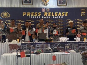 Pencuri di 4 Rumah Pendeta Hindu Karangasem Ternyata Warga Setempat