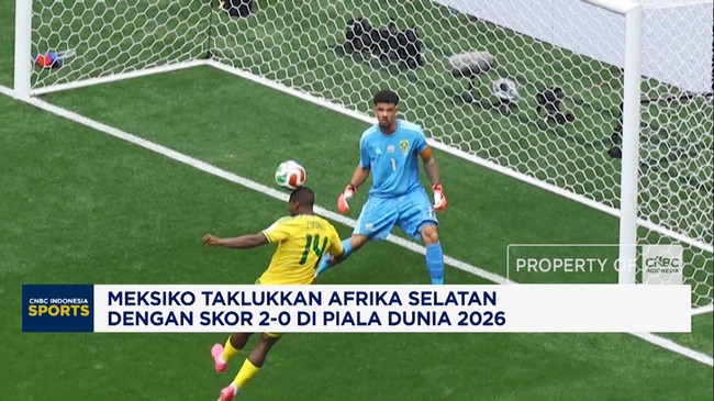 Video: Meksiko Taklukkan Afrika Selatan 2-0 di Piala Dunia 2026