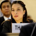 Putri Bajrakitiyabha dari Thailand menyampaikan pidato pada tanggal 14 September 2009, pada hari pembukaan sesi ke-12 Dewan Hak Asasi Manusia Perserikatan Bangsa-Bangsa (PBB) di kantor PBB di Jenewa. (Photo by FABRICE COFFRINI / AFP/File Foto)